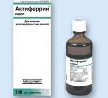 Aktiferrin sirup: navodila za uporabo