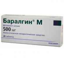 Baralgin tablete Navodila za uporabo