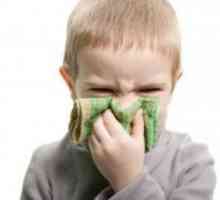 Izcedek iz nosu pri otroku