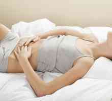 Potegne spodnjem delu trebuha v zgodnji nosečnosti