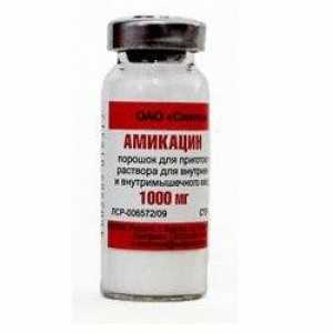 Amikacin Navodila za uporabo