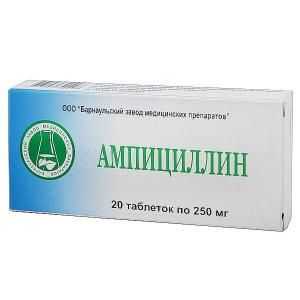 Ampicillin tablete Navodila za uporabo
