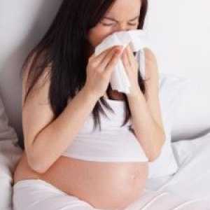 Izcedek iz nosu med nosečnostjo